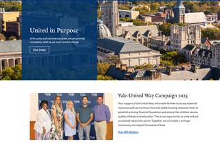 engagement takes center stage on the new United Way website