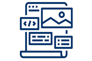 Illustration of a site layout