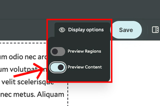 Display Options