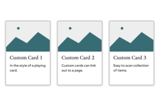 custom cards icon