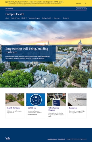 campus health homepage