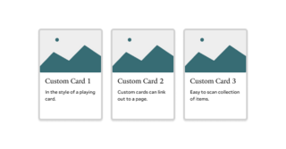 custom cards icon