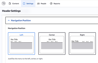 Navigation Settings
