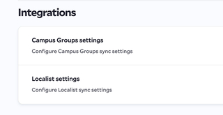Integrations