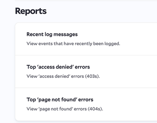Reports