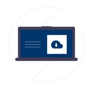 Cloud backup on Undraw